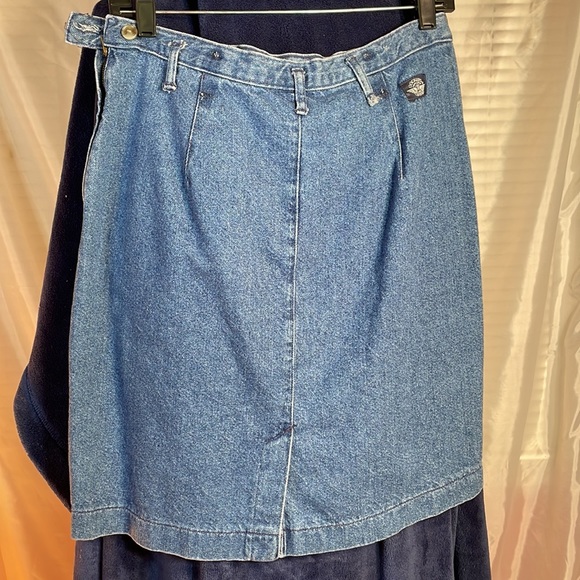 Vintage Dockers Jean Skirt Size 14 - Picture 2 of 6